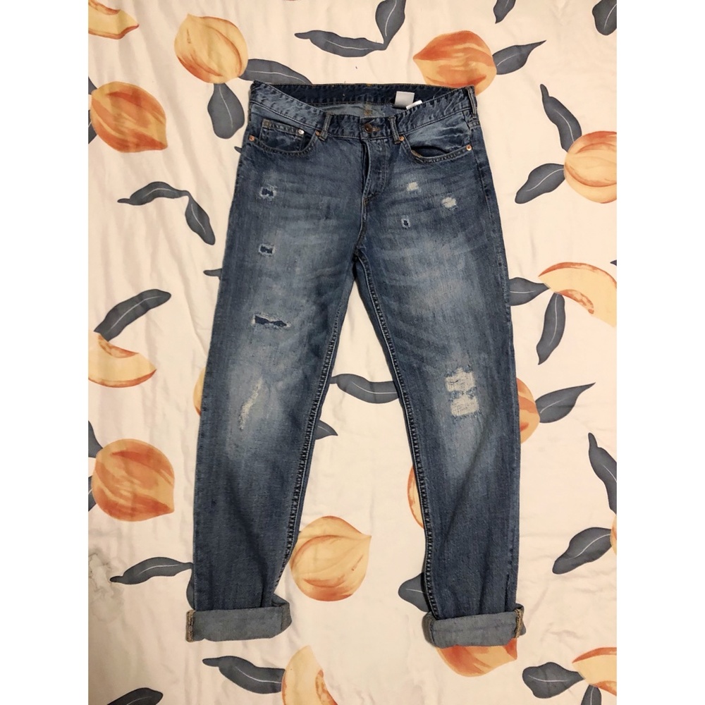 🌱H&M Dark Wash Boyfriend Jeans🌱